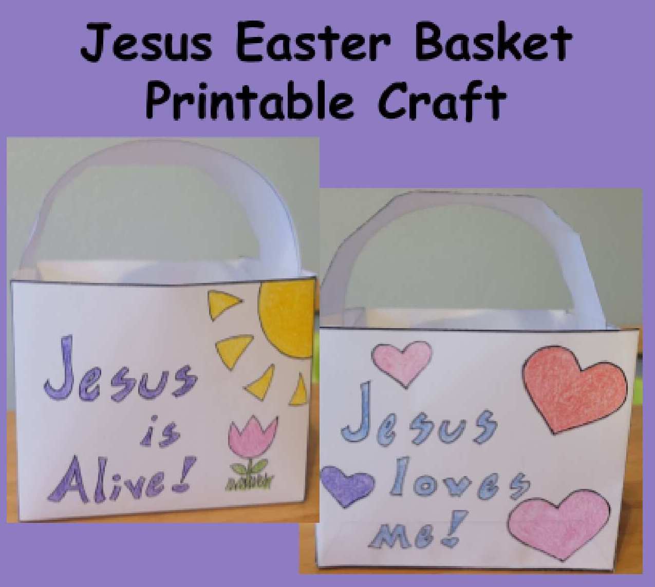 Jesus Easter Basket Preview